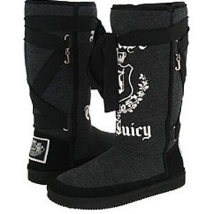 House of Juicy Couture Misty Flannel Boots
